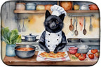 Caroline's Treasures DAC6320DDM Schipperke The Chef Dish Drying Mat Absorbent by CarolinesTreasures