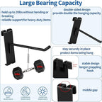 20Pcs Gridwall Hooks, Metal Grid Panel Hanging Peg Hooks, Grid Wall Accessory - Image 4