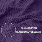 Homaxy 100% Cotton Waffle Weave Kitchen Dish Towels, Ultra Soft Absorbent Quick - Image 2