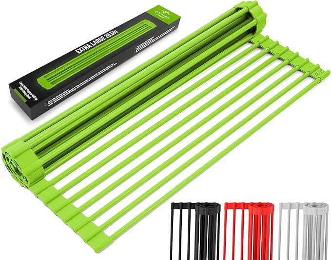 Zulay Kitchen Large Roll Up Dish Drying Rack by ZulayKitchen
