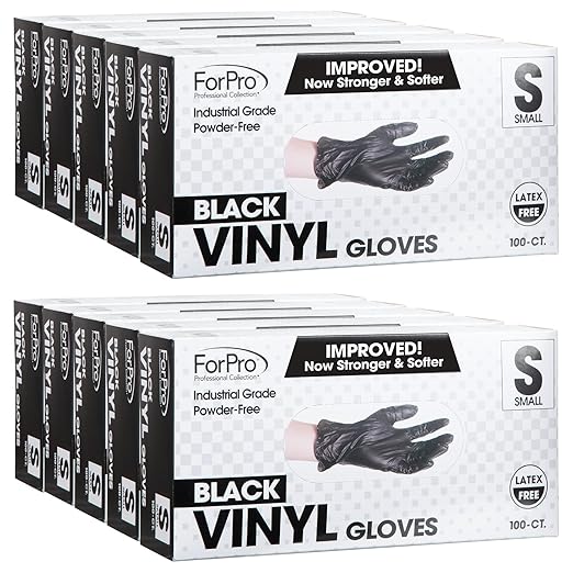 ForPro Professional Collection Disposable Vinyl Gloves, Industrial Grade by ForProProfessionalCollection
