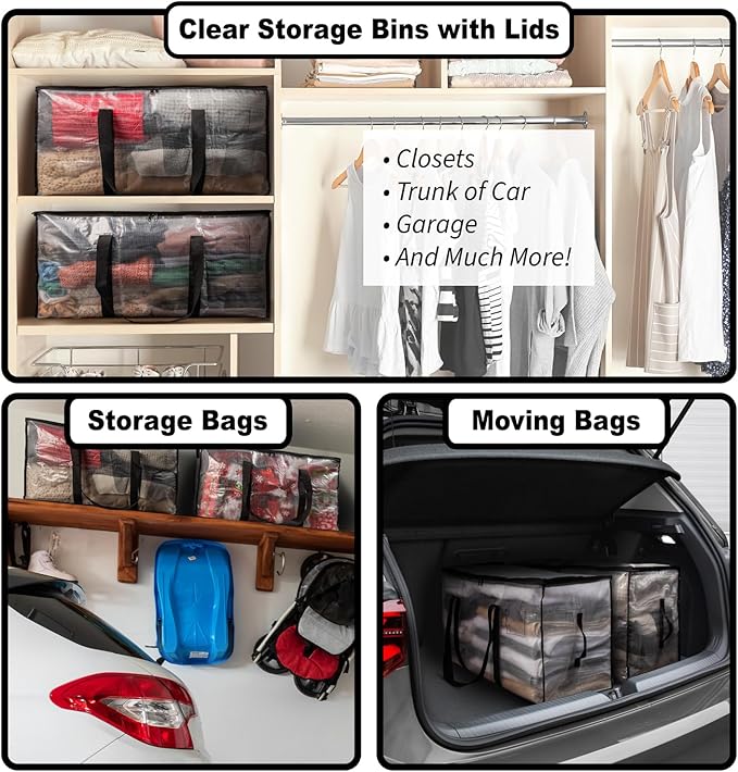 ClearSpace Clear Storage Bins - Image 2