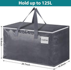 Moving Bags Heavy Duty with Strong Zippers and Handles Collapsible Moving - Image 2