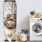 Nuxovilar Cute Kitten in Knitted Outfit Ironing Board Cover, This Cover Fits - Image 3