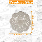5 Pack Hair Catcher Shower Drain - Image 2