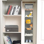 6 Shelves Hanging Closet Organizer, 2 Pack Hanging Storage - Image 6