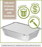 PARTY BARGAINS 2.25 lb Aluminum Pans - Image 2