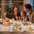 8x8 Aluminum Pans with Clear Lids - Image 5