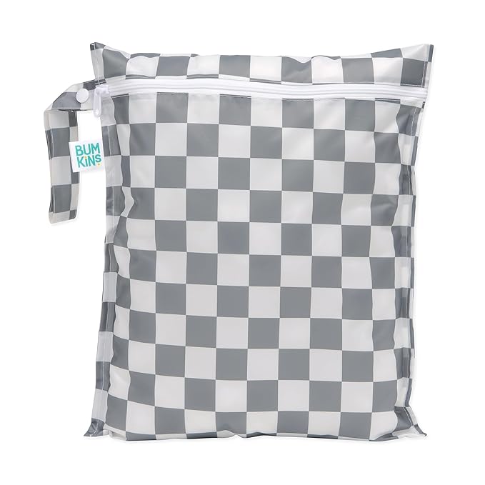 Bumkins Waterproof Wet Bag for Baby, Swim Suit, Cloth Diapers, Pump Parts by Bumkins