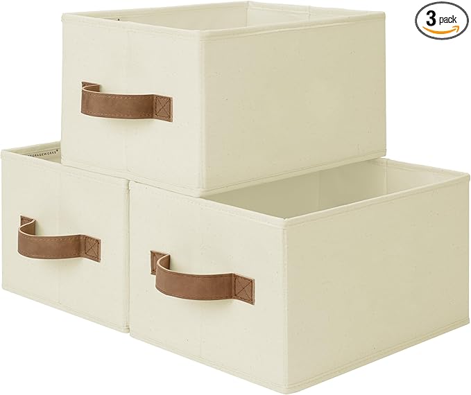 StorageWorks Closet Organizer Storage Baskets, Storage Bins by StorageWorks