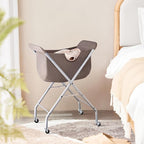 ELYKEN Laundry Cart with Wheels, 32”H Easy Rolling Laundry Hamper with - Image 8