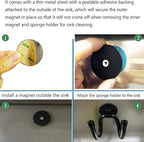 Pmsanzay Adjustable Magnetic Sponge Holder - Image 4