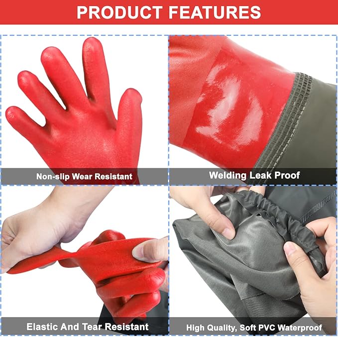 Haiou Long Arm Waterproof Gloves - Image 4