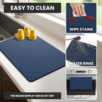 Dish Drying Mat Super Absorbent – 24" x 16" Coffee Mat - Image 5