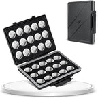 JJC CR2032 Battery Case Holder Storage, Water-Resistant Anti-Shock, Coin Cell by JJC