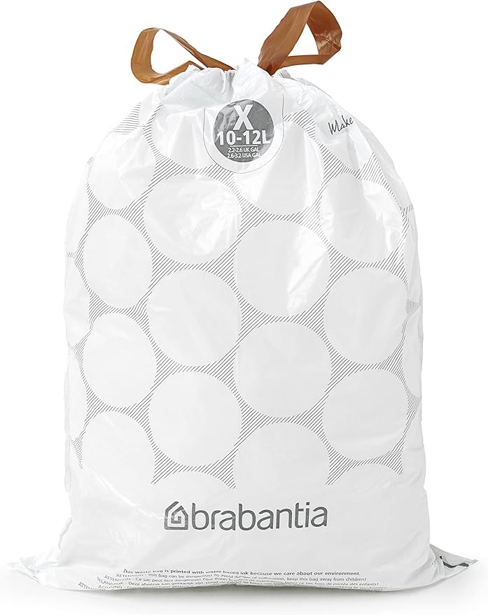 Brabantia PerfectFit Trash Bags Thick Plastic Trash Can Liners - Image 5