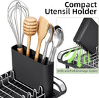 Small Dish Drying Rack, Mini Expandable Compact Dish Rack, Slim Extendable - Image 4