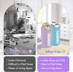 Set of 2 Collapsible Laundry Baskets - Image 4