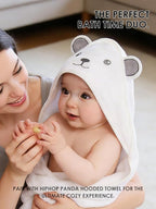 HIPHOP PANDA Baby Washcloths, Rayon Made from Bamboo - Image 8