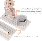 2 PCS Water Absorbent diatomite Coasters, 8.3" x 4" Water Absorbing Stone Tray - Image 3