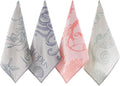 Nautical Kitchen Towels with Ocean-Themed Designs – 100% Turkish Cotton by seameathome