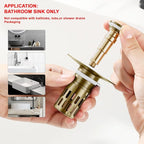 Bathroom Sink Stopper, Pop Up Drain - Image 2