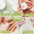 Intrinsics Premium 3” Large Cotton Rounds – Lint-Free Cotton Pads - Image 4