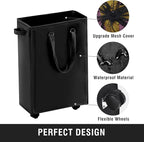 Slim Rolling Laundry Basket, Slim Laundry Hamper - Image 4