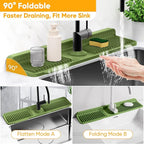 24'' Longer Faucet Mat for Kitchen Sink Splash Guard Kitchen Sink Faucet Mat - Image 5