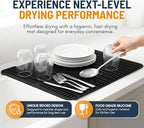 Silicone Dish Drying Mat for Kitchen Counter - Image 2