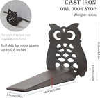 Linton-Cute Owl Iron Door Stop - Image 2
