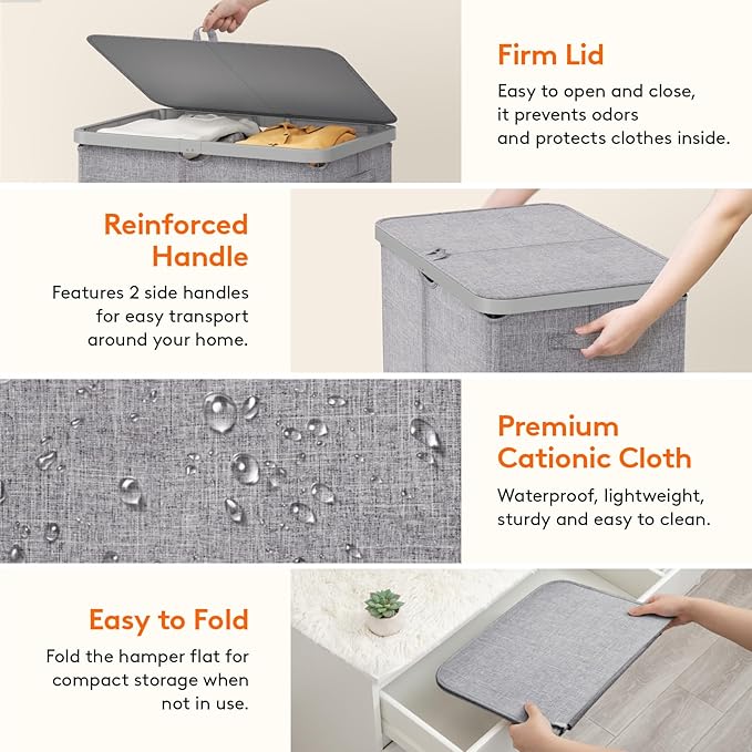 Lifewit 145L Large Laundry Basket - Image 8