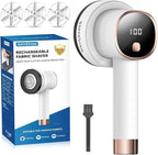 Rechargeable Fabric Shaver for Clothes: 6-Leaf Blades & 3 Speeds to Remove by SMYEVIVA