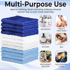 100% Cotton Washcloth Set – Soft, Absorbent Face Towels - Image 7