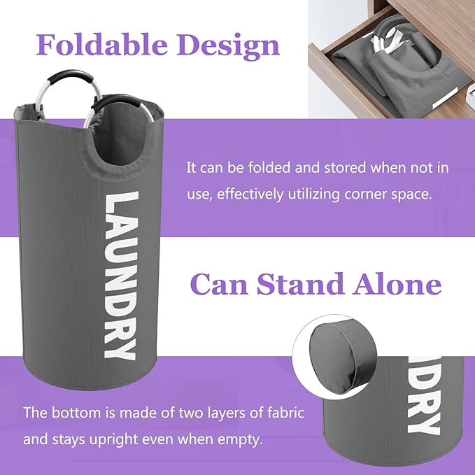 Collapsible Laundry Basket - Image 6