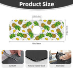 Pineapple Summer Pineapples Kitchen Sink Splash Guard Faucet Mat Super - Image 2
