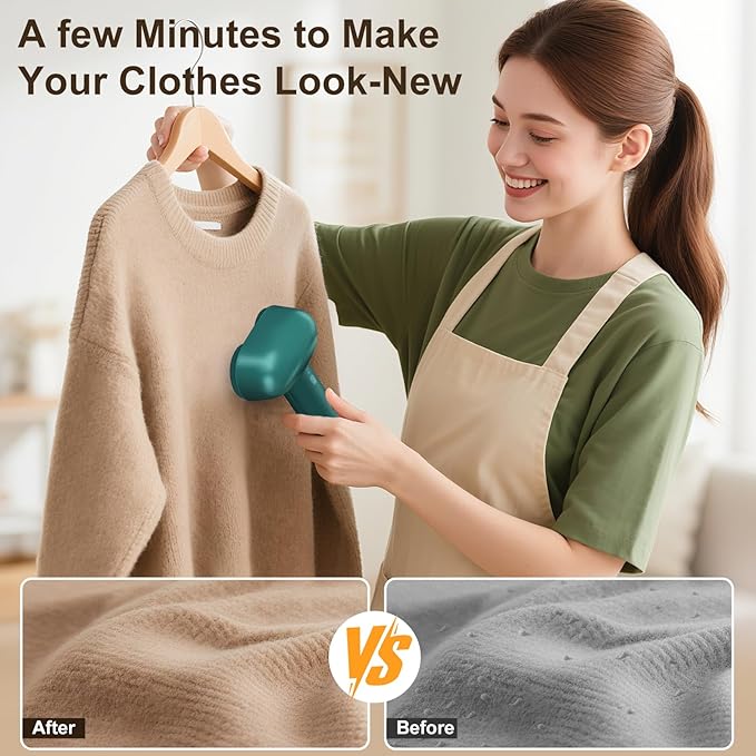 Fabric Shaver, Handzee Electric Lint Shaver, Dual Motor Sweater Shaver - Image 2
