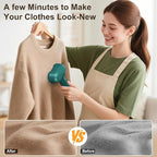 Fabric Shaver, Handzee Electric Lint Shaver, Dual Motor Sweater Shaver - Image 2