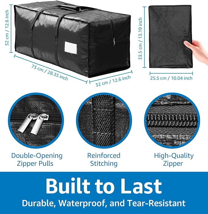 6 Pack Heavy Duty Moving Bags - Image 6