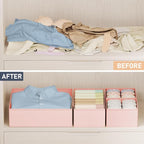 DIMJ Drawer Organizer Clothes Storage - Image 7