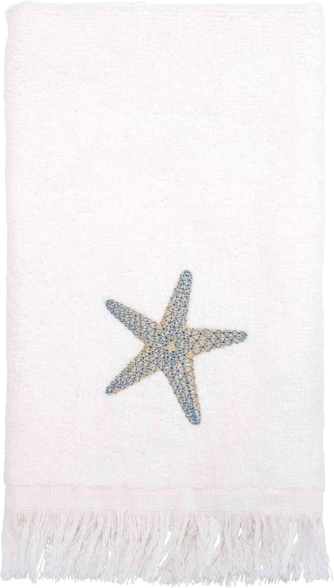 Avanti Linens - 3pc Towel Set, Soft & Absorbent Cotton, Coastal Home Decor - Image 6