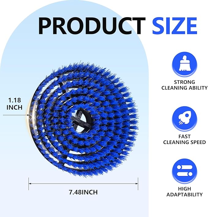 Steam Mop Pads Replacement Brush Head - Image 6