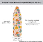 Hippie Flower Ironing Board Cover 15x54 Inch Extra Thick Resistant Scorch and - Image 5