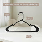 Utopia Home Plastic Hangers 100 Pack - Image 4