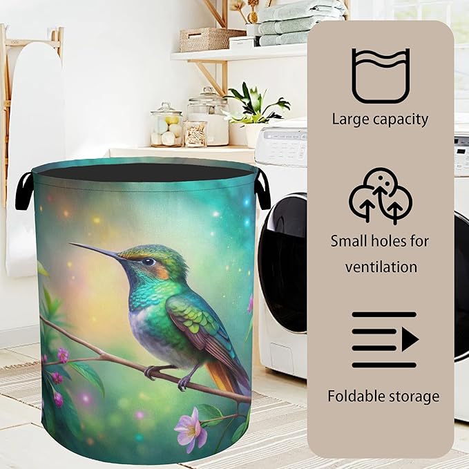Hummingbird Laundry Basket - Image 7