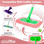 5 Pack Reusable Microfiber Mop Pads Compatible - Image 2