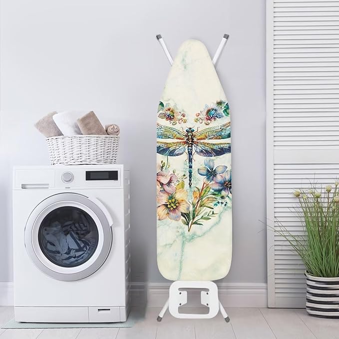 Dragonfly Ironing Board Cover Standard Size 15 x 54 Stain Resistant Fasteners - Image 3