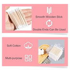 600PCS Pointed Tip Cotton Swabs, Double-end Precision Tip Cotton Swabs - Image 4