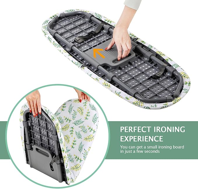 SheeChung Small Ironing Board 12"x32", Table Top Mini Ironing Boards - Image 5