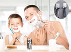 Deluxe Razor Holder for Shower-Hook Hanger StandAdhesive Stainless Steel Heavy - Image 3